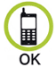 携帯電話OKマーク